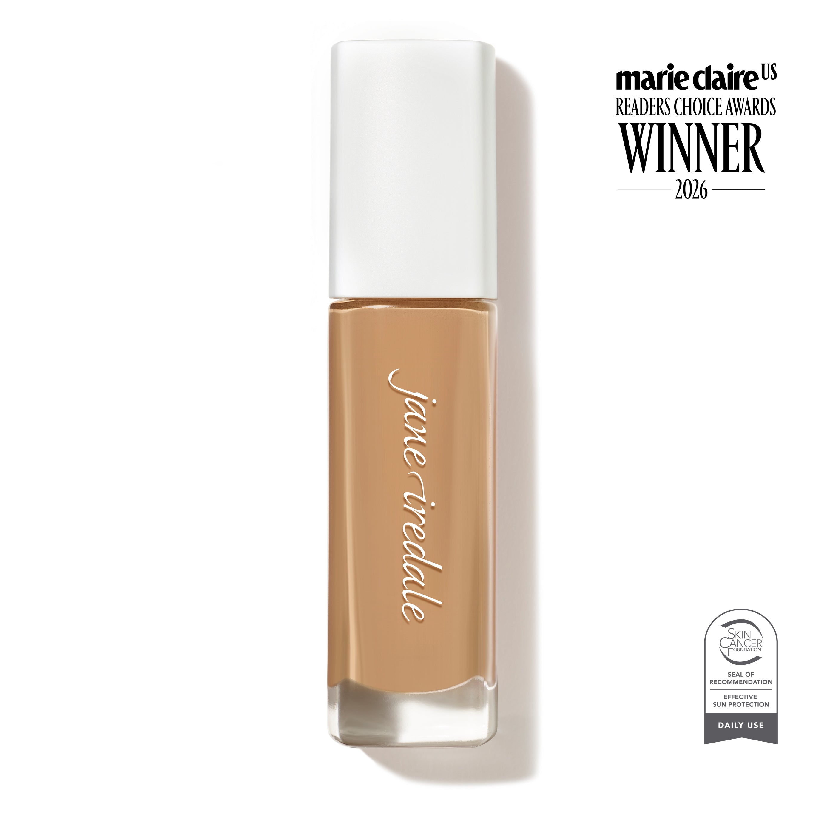 Skintuition Liquid Foundation packaging shown in 38 Light Medium