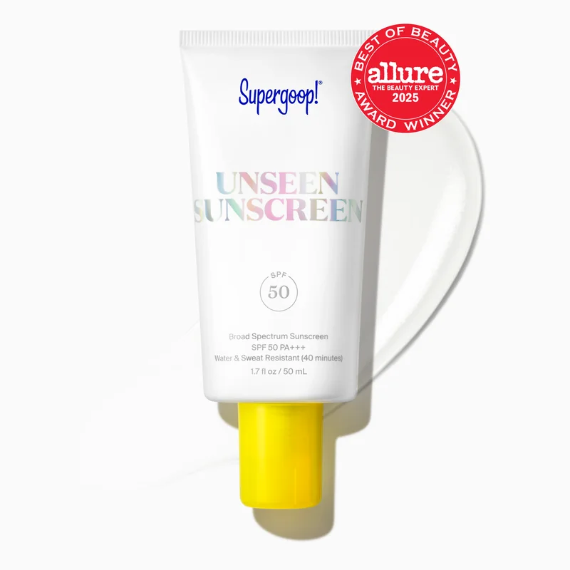 Supergoop Unseen Sunscreen SPF 50 product pack