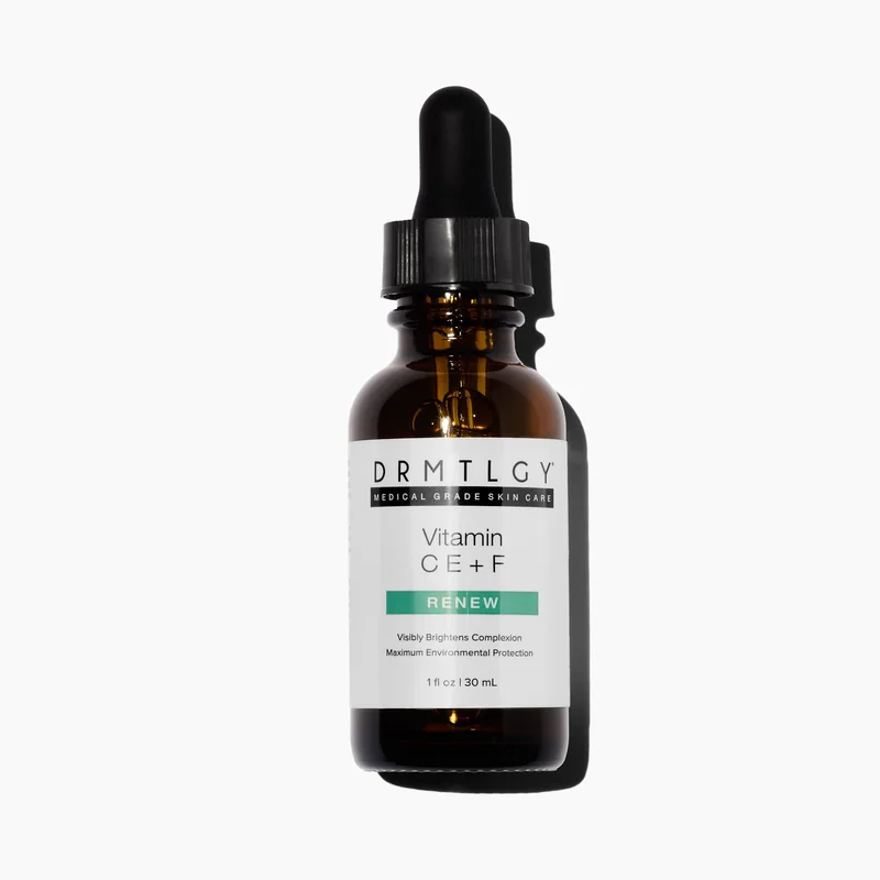 DRMTLGY Vitamin C E + F product pack